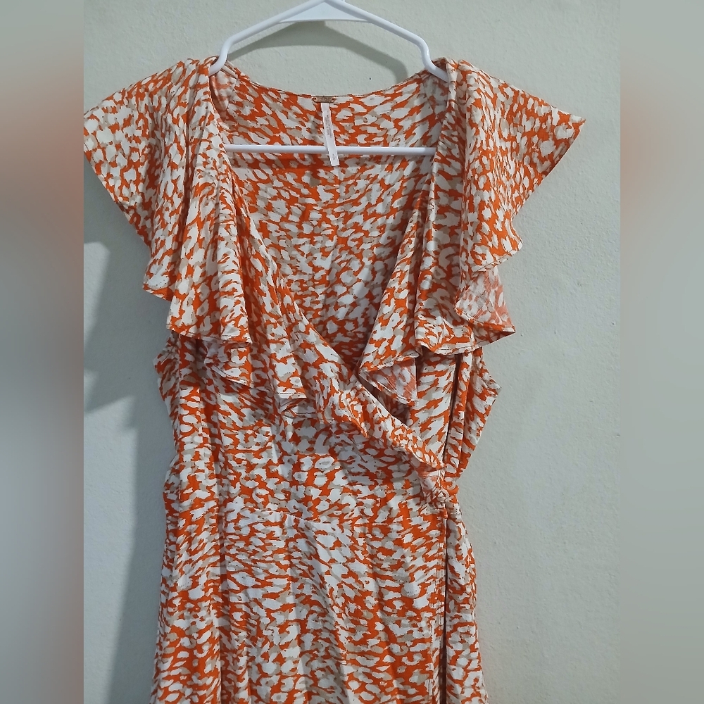 FREE PEOPLE FRENCH QUARTER WRAPS DRESS SZ S - Picture 4 of 8